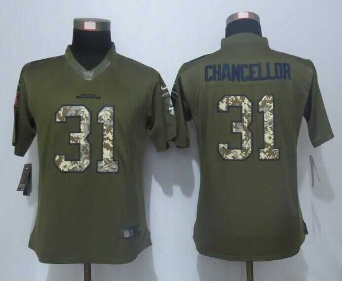 Women Limited Nike Seattle Seahawks #31 Chancellor Green Salute To Service Jersey,We sell and wholesale Women Limited Nike Seattle Seahawks #31 Chancellor Green Salute To Service Jersey on line form chian!